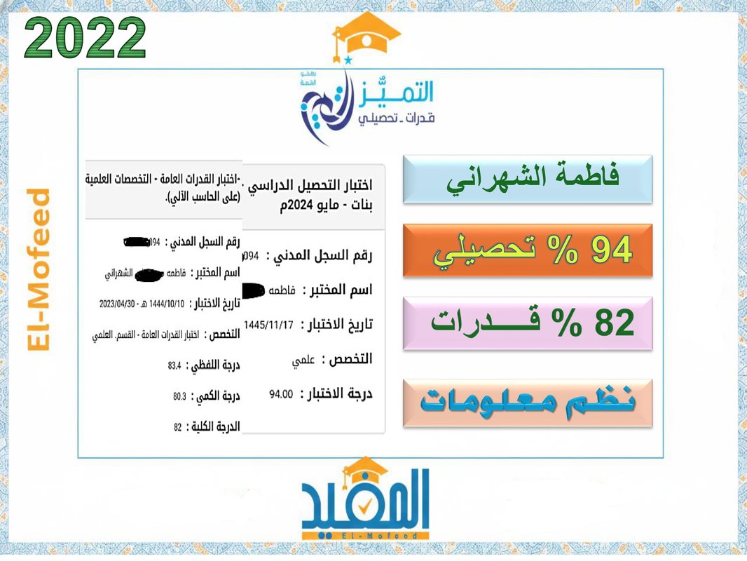 فاطمة الشهراني